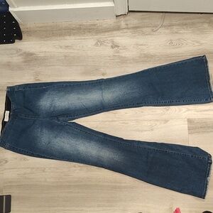 Jessica Simpson size 24 pull on flare jeans Jayda color
